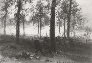 Alfred R. Waud Battle of Chickamauga oil painting